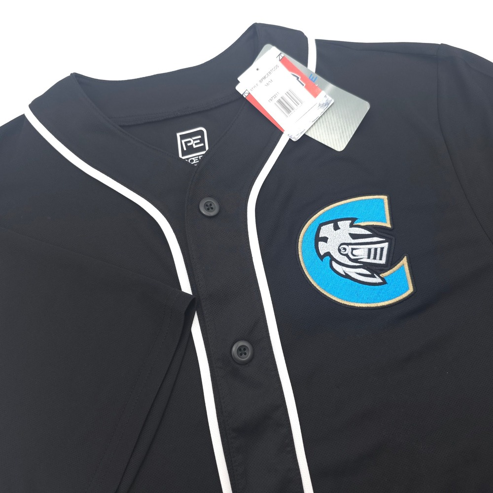 Proedge Charlotte Knights MiLB Baseball Jersey Mens Medium Black Short Sleeve